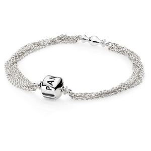 Pandora Multi-strand Chain Bracelet